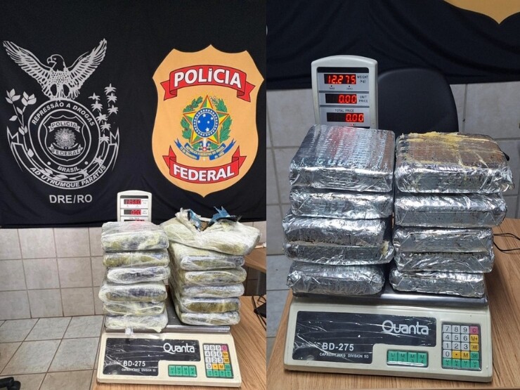 Polícia Federal apreende mais de 26 kg de drogas no Aeroporto de Porto Velho/RO