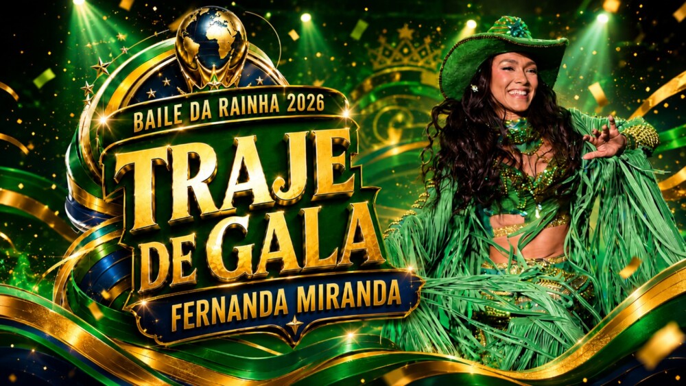 TRAJE DE GALA —  Fernanda Miranda — Baile da Rainha 2026 👑