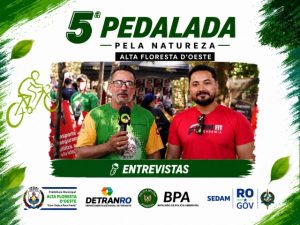 5ª Pedalada Pela Natureza – Entrevista com Empresário Michael Ítalo