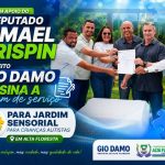 Com apoio do deputado Ismael Crispin, Alta Floresta inicia obra do Jardim Sensorial para crianças autistas