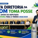 Nova diretoria da AROM toma posse e recebe apoio do deputado Jean Oliveira para o triênio 2026/2029