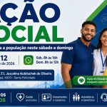 Atenção: Neste sábado e domingo haverá uma Ação Social em Alta Floresta oferecendo diversos serviços