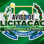 Aviso de licitação concorrência eletrônica nº 02/2026