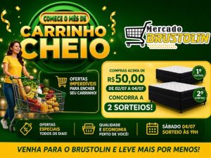 Mercado Brustolin lança Compra Premiada com sorteio de duas camas box para clientes