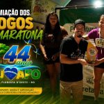 Entrega da premiação dos jogos e maratona marca programação dos 44 anos de Alta Floresta D'Oeste