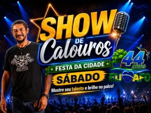 Show de Calouros Festa da Cidade – Sábado 27/06/2026
