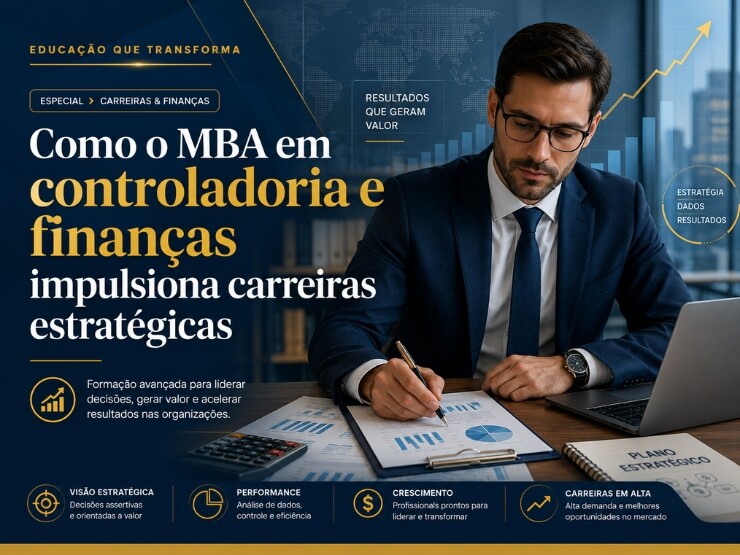 Como o MBA em controladoria e finanças impulsiona carreiras estratégicas