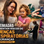 Queimadas aumentam riscos de doenças respiratórias em crianças, alerta pediatra