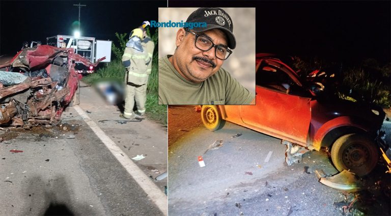 Motorista morre preso às ferragens após bater de frente em ônibus na BR-319